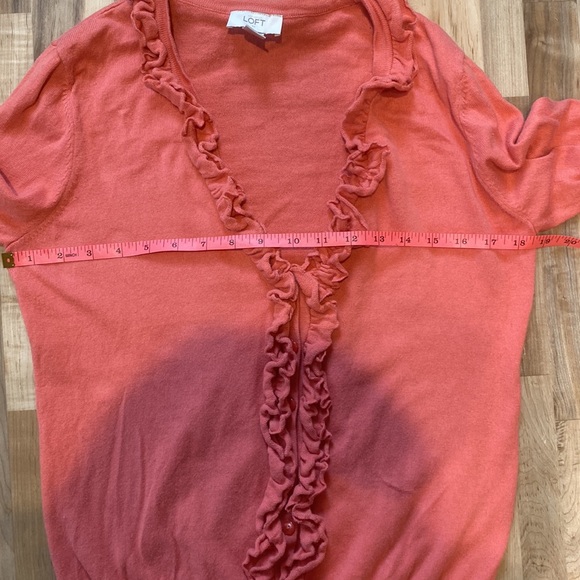 Loft Ruffle Cardigan - Picture 4 of 7